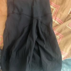 black offline by aerie biker shorts